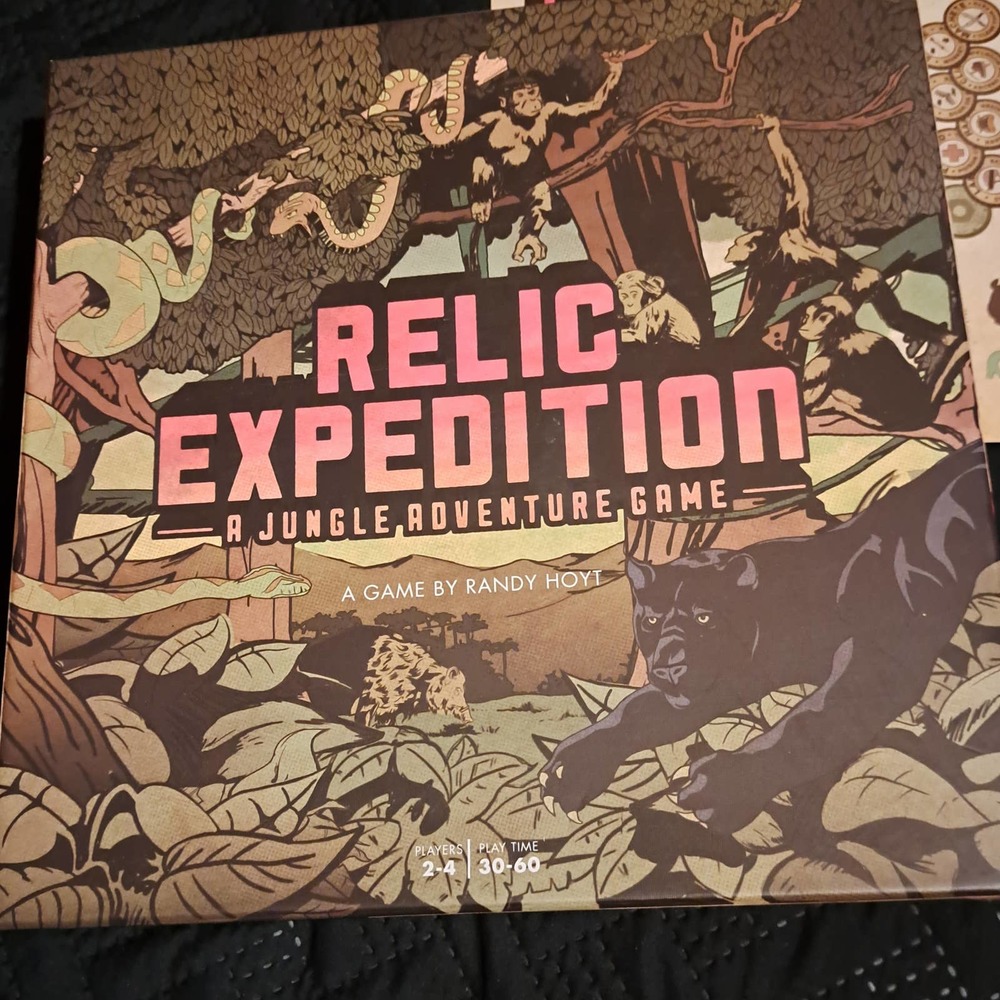 NIB - GAME NIGHT FUN!  Relic Expedition: A Jungle Adventure Game